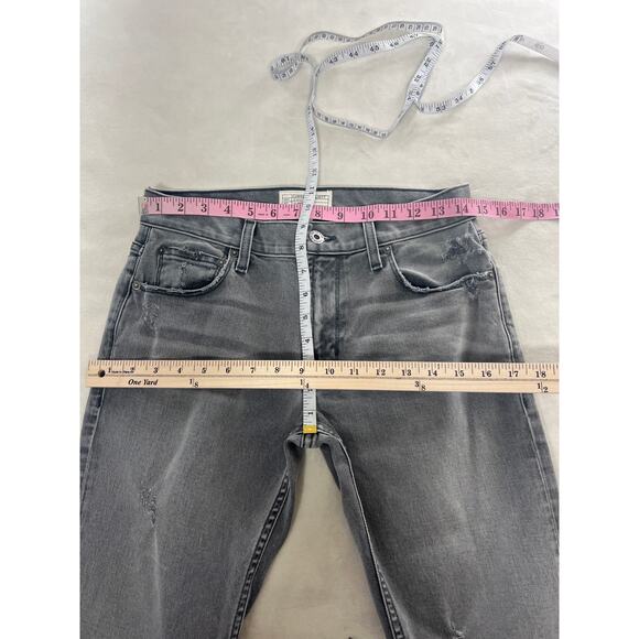 Current Elliott Reef Grey Denim Jean Slim Fit Women's Size 28 / 6 - Picture 7 of 8